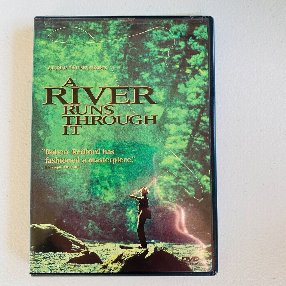 A River Runs Through It (DVD, 1992) Robert Redford Pre-Owned Good